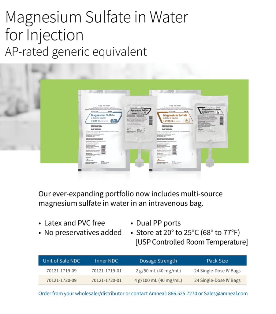 MagnesiumSulfate Amneal Pharmaceuticals