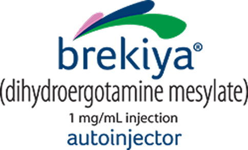 Brekiya® (dihydroergotamine<br>mesylate) autoinjector†